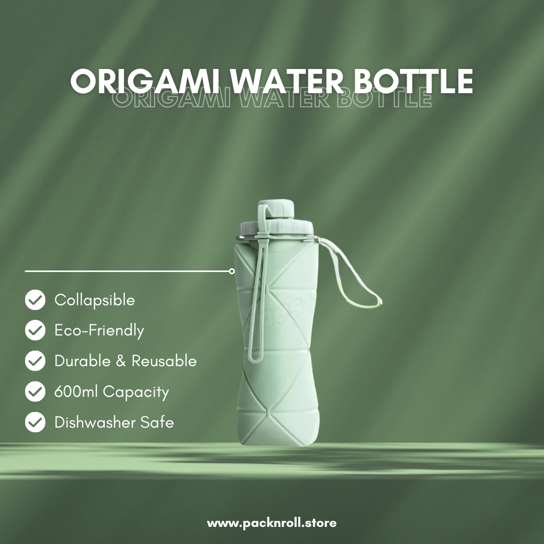 Eco-Friendly Origami Water Bottle